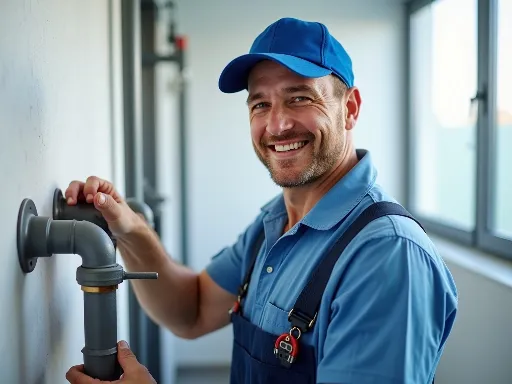 Professional SmartFix Plumber at Work